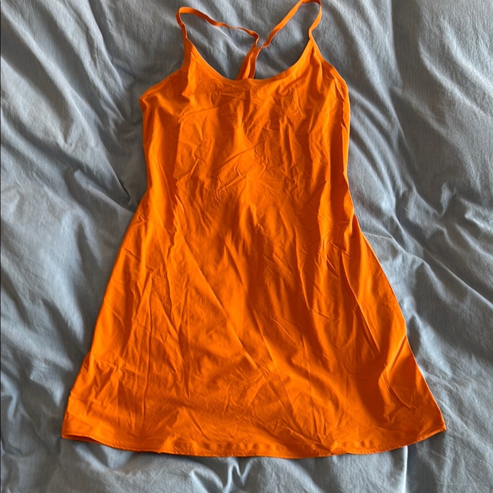 Outdoor Voices Orange Exercise Dress L